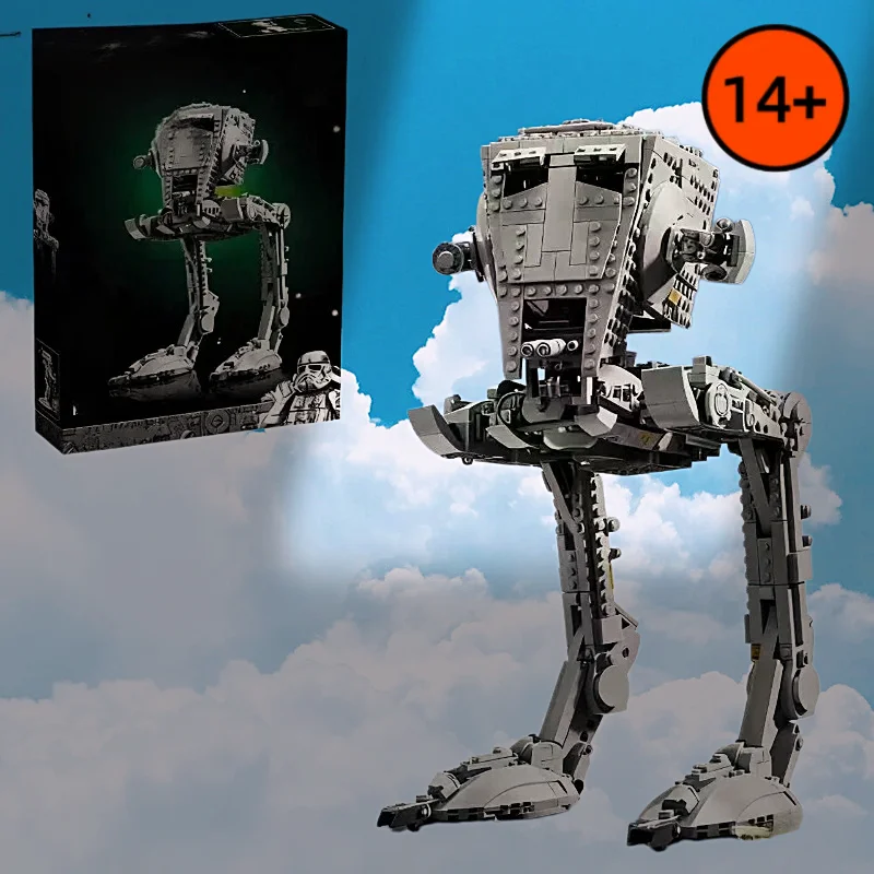 

Simulation Space Combat Walking Vehicle Blocks Set 1513PCS 75417 Home Interior Decoration Souvenir Birthday Festival Gifts