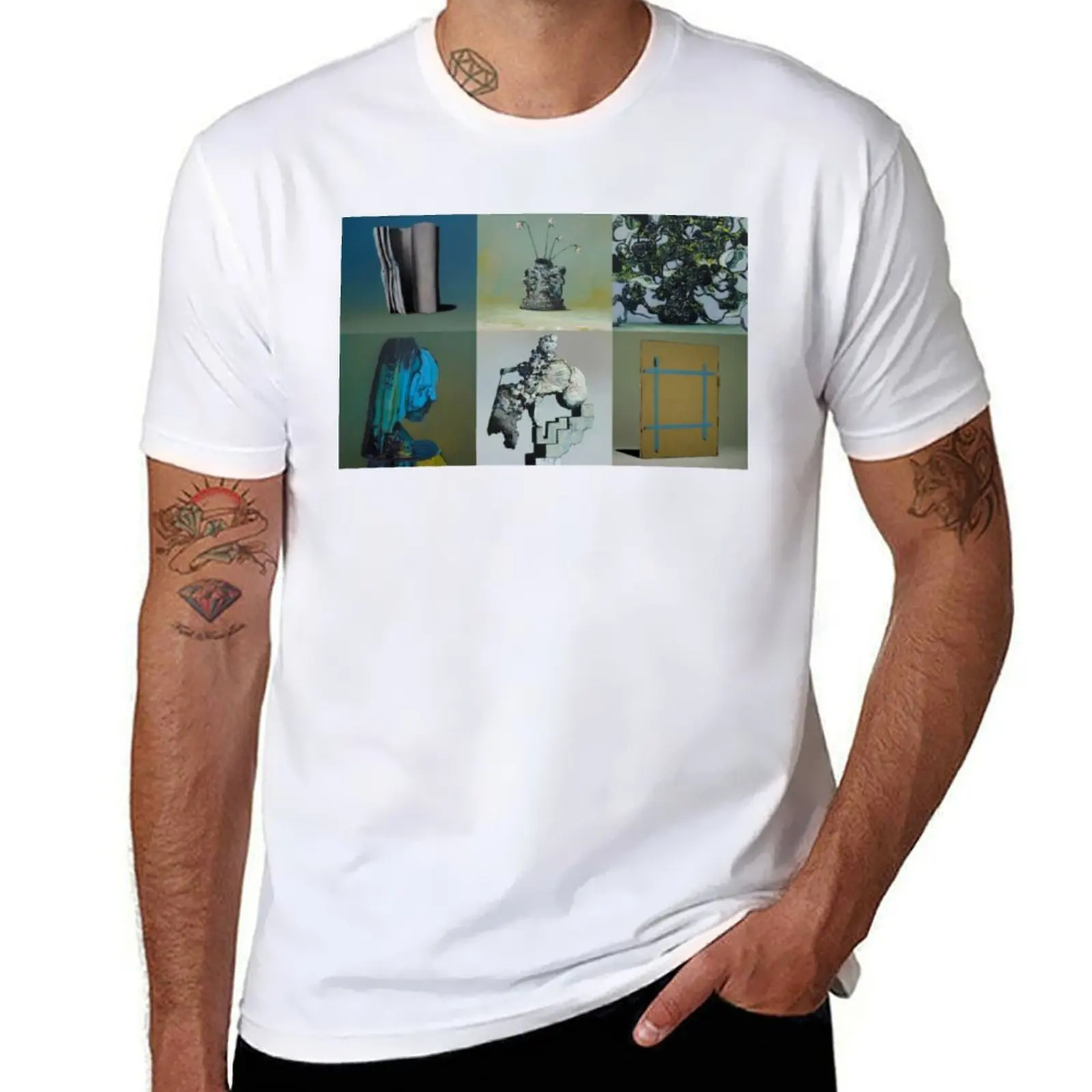 

Everywhere at the End of Time by the Caretaker Album Cover Art Collection by Ivan Seal T-Shirt man t shirts for men T-Shirt