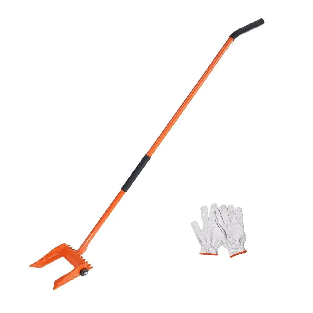 

60 Inch Heavy Duty Pry Bar 2000lbs Weight Capacity Multiuse Demolition Tool for flooring Roofing Trim and Drywall Removal