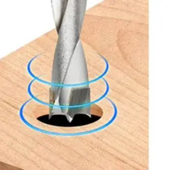 

For Woodworking Projects Hex Shank Drill Bit Three-point Drill Bit 10MM Efficient Punching Reliable Performance