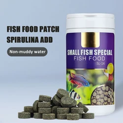 Guppy Feed Fish Fo od Red and Green Light Fish Feed Slow Sinking Ornamental Small Fish Feed Tropical Fish Fish Feeding