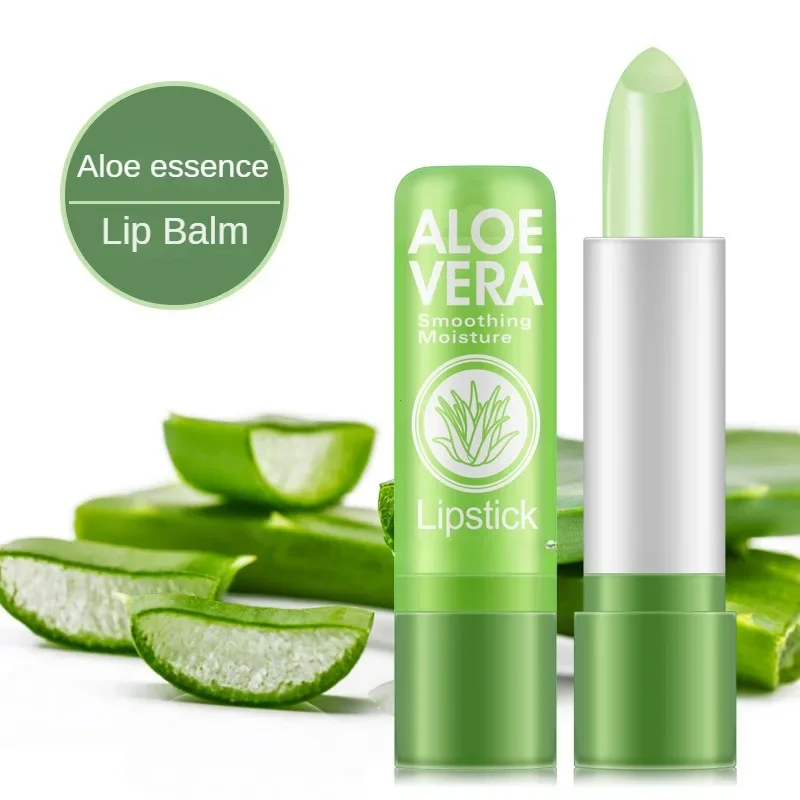 1 Stuk Vocht Lippenbalsem Langdurige Natuurlijke Aloë Vera Lippenstift Kleur Stemming Veranderende Langdurige Hydraterende Lippenstift Anti Veroudering