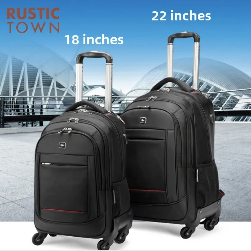 

Большая мужская дорожная сумка Capaci для бизнеса, сумка с двойным плечом, сумка для школьников, водонепроницаемая сумка для книг