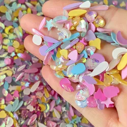 New Mix Style Mocha Resin Flat Back Nail Art Rhinestones Apply To Manicure Decoration Accessories Stone