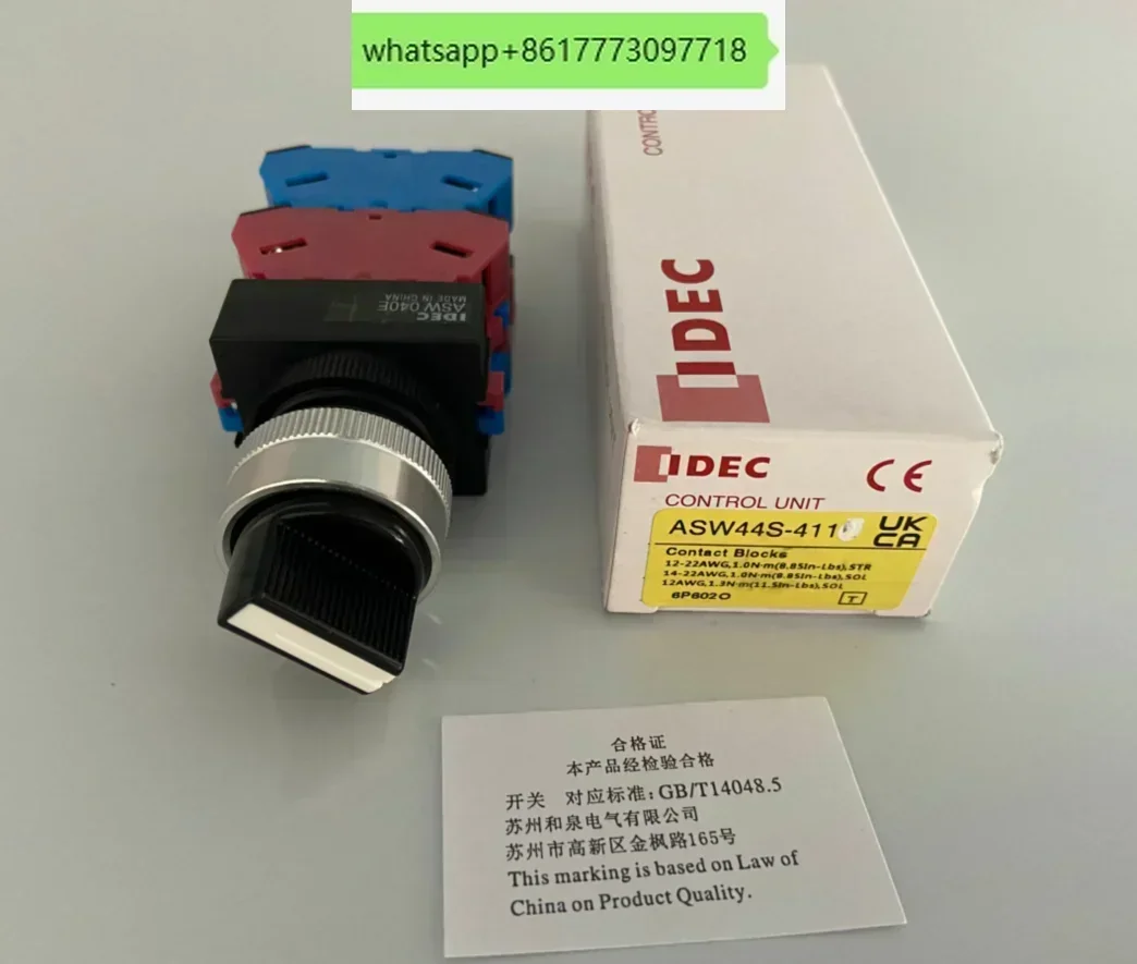 

ASW040E Японский селекторный переключатель IDEC Hequan ASW44S-411 407E 461 L ASW54S-501
