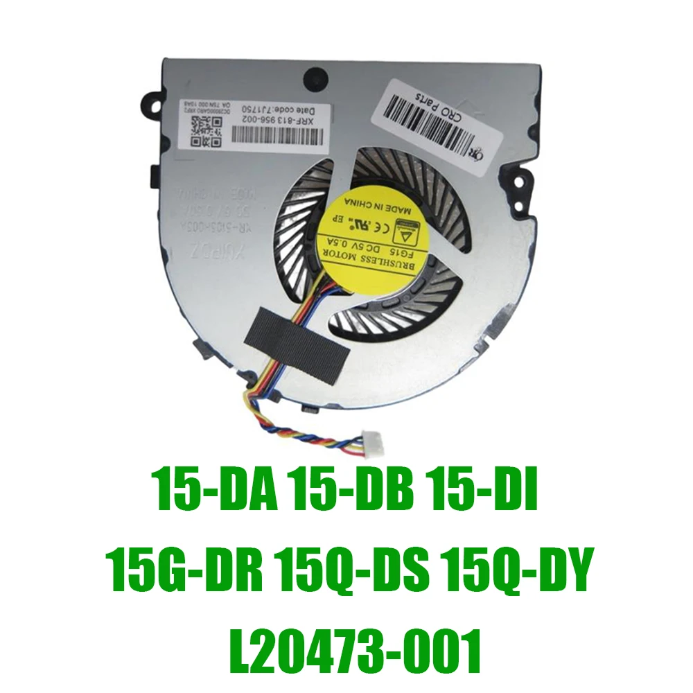 

For HP For Pavilion 15-DA 15-DB 15-DI 15G-DR 15Q-DS 15Q-DY L20473-001(DIS) DC5V Replacement Laptop CPU Fan