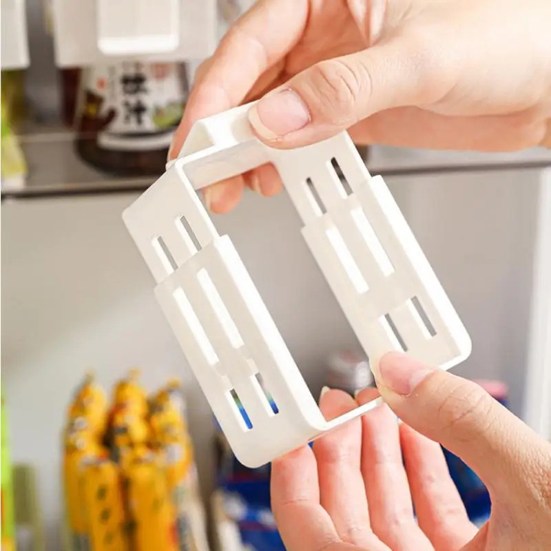 Side Door Sorting Partition Card Buckle Kitchen Bedroom Storage Storage Sorting Box Space Division Refrigerator