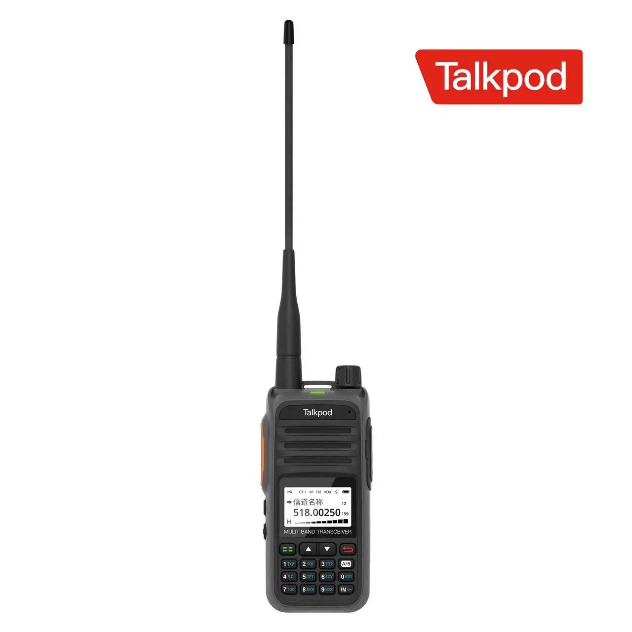 

Рация Talkpod A36 Двухдиапазонная, 8 Вт, VHF UHF DTMF CTCSS DCS Type C