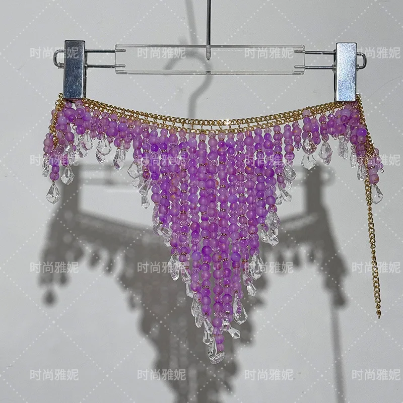 السيدات بحر الملابس الداخلية تسخير الديكور بروتيل سترة المرأة فستان أعلى الجسم الرقبة بوستير موضة سلسلة الصدرية النساء نادي الهذيان