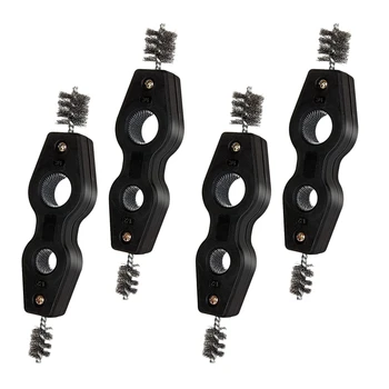 Spazzole per tubi in rame da 4 pezzi, strumento per la pulizia dei tubi spazzole per raccordi per tubi in rame tubi in rame, per impianti idraulici