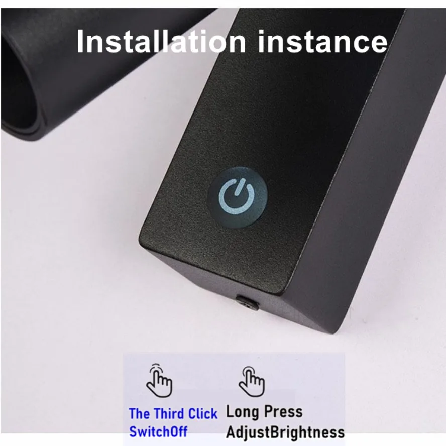 2-1PCS Smart Dimmable Home Touch Sensor Button Controller Switch for DC5V 12V 24V Smart Home Light Strip LED Dimmer Controller