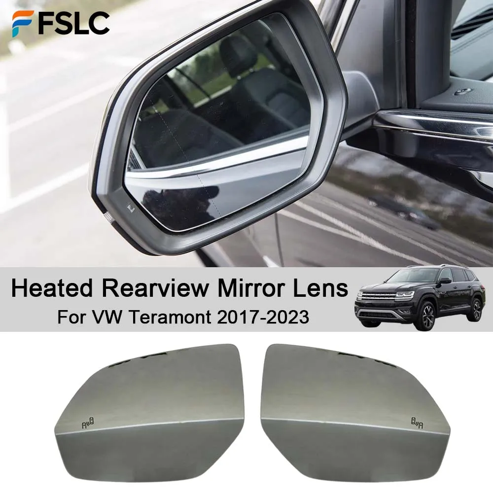

Car Rearview Accessories Heated Rearview Mirror Lens For VW Teramont 2017-2023 Cars Accessories Upgrade Modify A Car