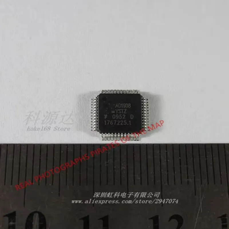 

2 шт./лот AD1938YSTZ AD1938 4 АЦП/8 ЦАП с PLL, 192 кГц, 24-битный кодек