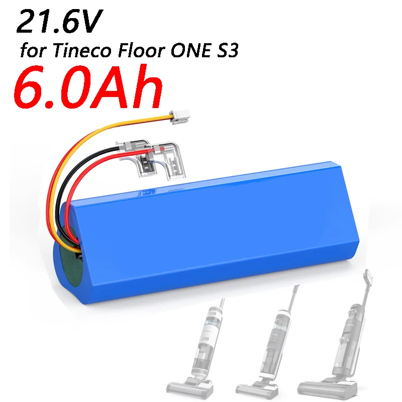 

100% Original 6000mAh For Tineco FLOOR ONE 1.0 FW25M-01 FW25W-01 FW09010ECN HF10E-01 HF20E-01 S3-01 vacuum cleaner Battery