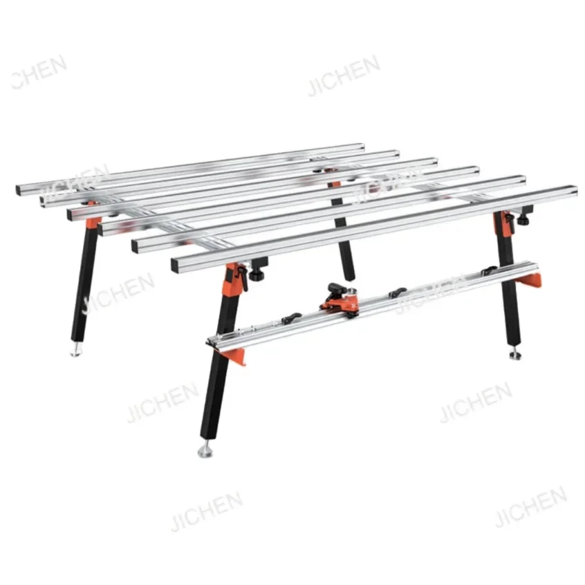 HT180 Большой мраморный рабочий стол для резки плитки, 180 см, алюминиевый верстак, плита, стол, строительные инструменты