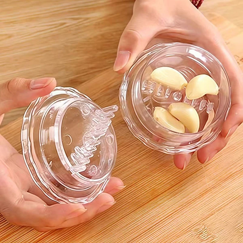 Multifunctional New Kitchen Garlic Press Garlic Crusher Manual Mincer Manual Rope Chopper Kitchen Gadgets Accessories SGGJ002