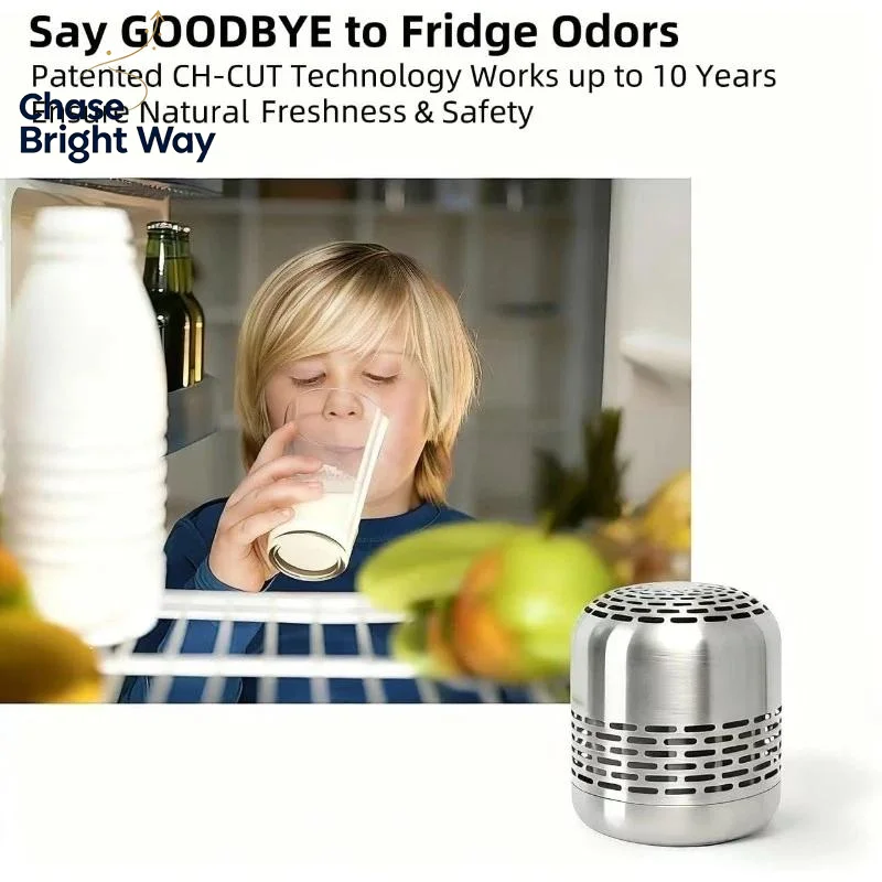 Refrigerator Deodorizer Box Recyclable Odor Neutralizer Fragrance-Free Smell Absorber Extend Food Freshness for Freezer Closet