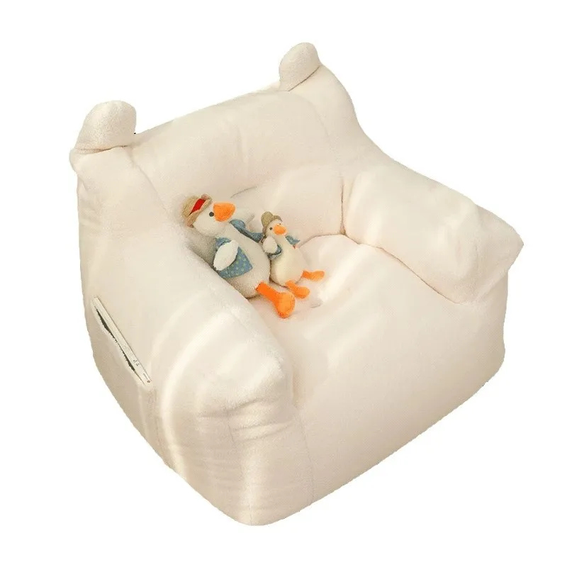 

Детский диван-кресло JC для чтения и отдыха, в форме медведя, для спальни, мультяшный, ленивый диванчик