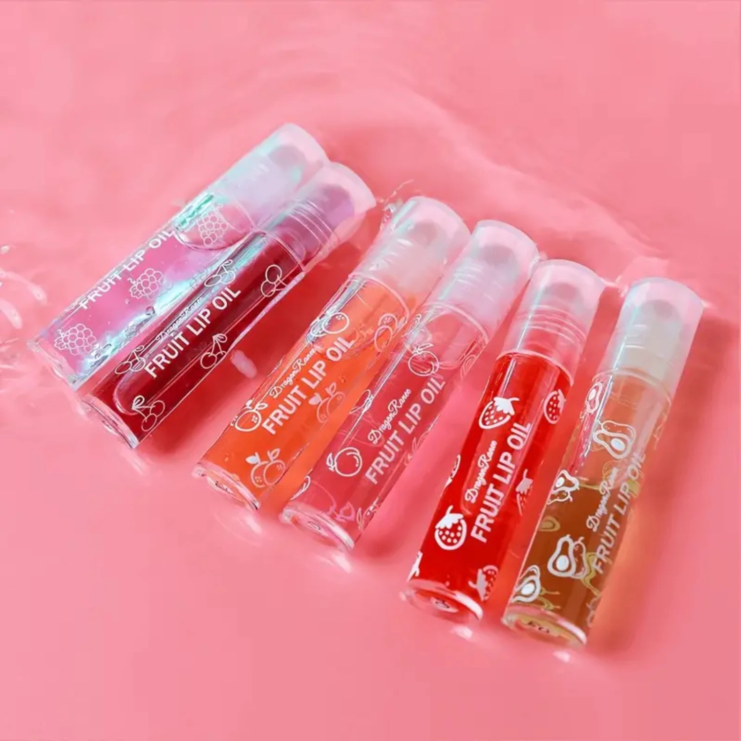 Hydrating Fruit Flavour Makeup Ball Lip Balm for Moisturizing and Transparent Lips with a Refreshing Twist