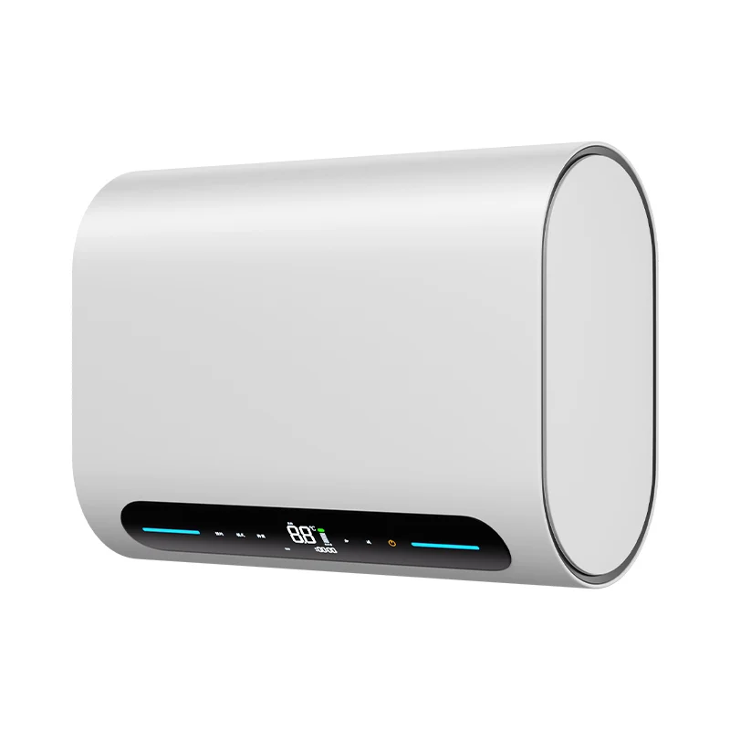 CE Certified Smart Wifi Inverter Dual Tank 50L Digital Display Timed Heating Electric Water Heater For Bathroom Household RV