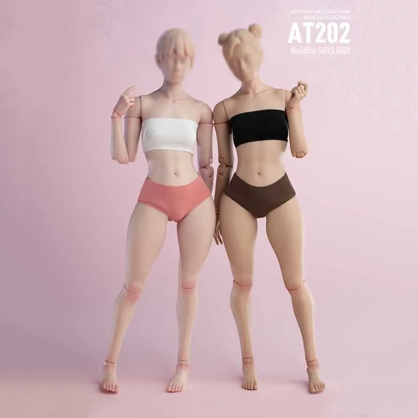 Worldbox 1/6ème figurine à collectionner à l'échelle At201 At202 At203 adulte à collectionner filles corps articulé femme soldat modèle mobile