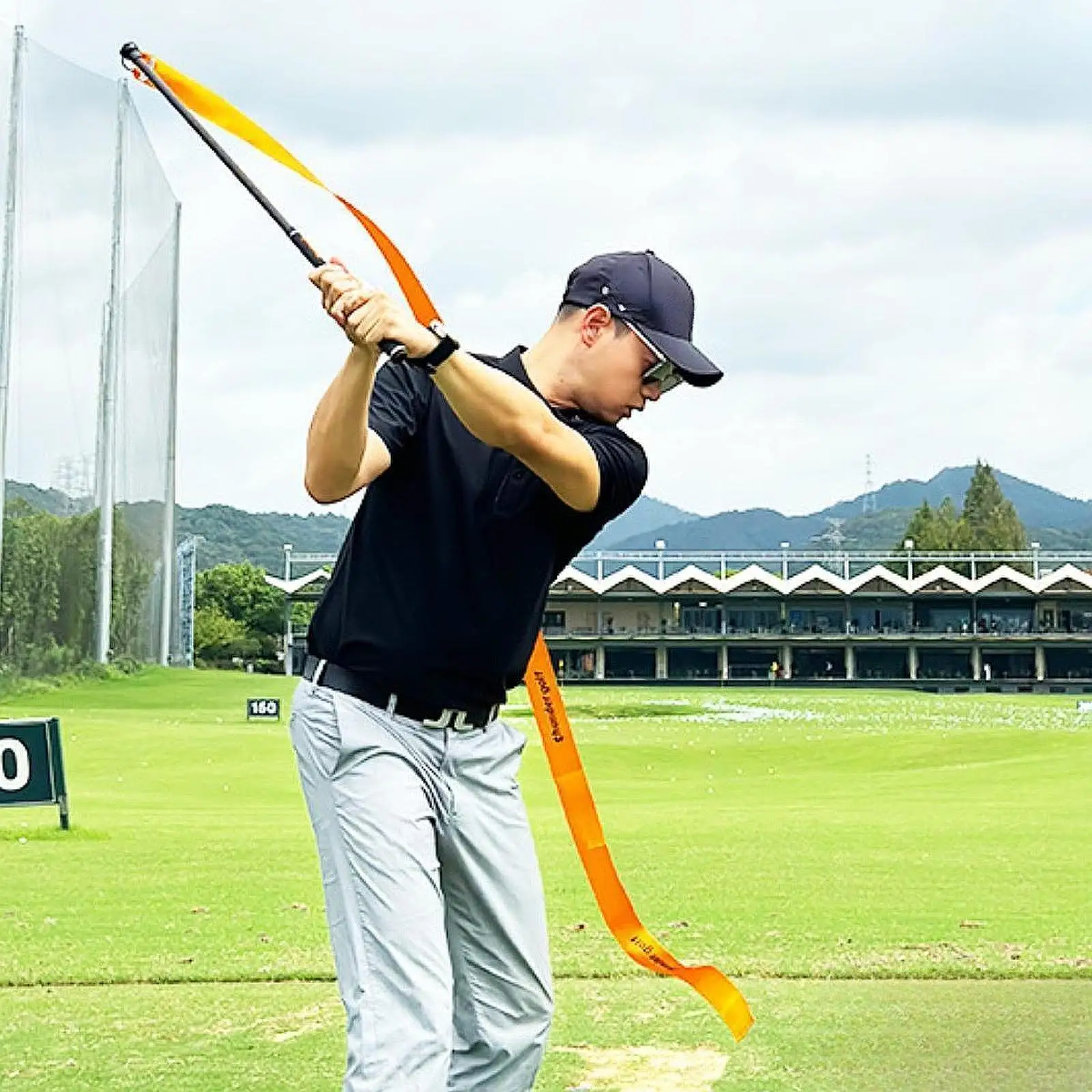 

Golf Swing Training Tool Warm up Stick Practicing Body Rotation Golf Accessories Swing Training Stick for Golfer