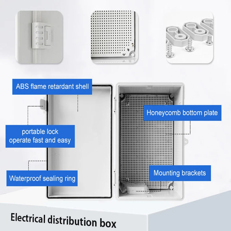 

Outdoor waterproof plastic distribution box