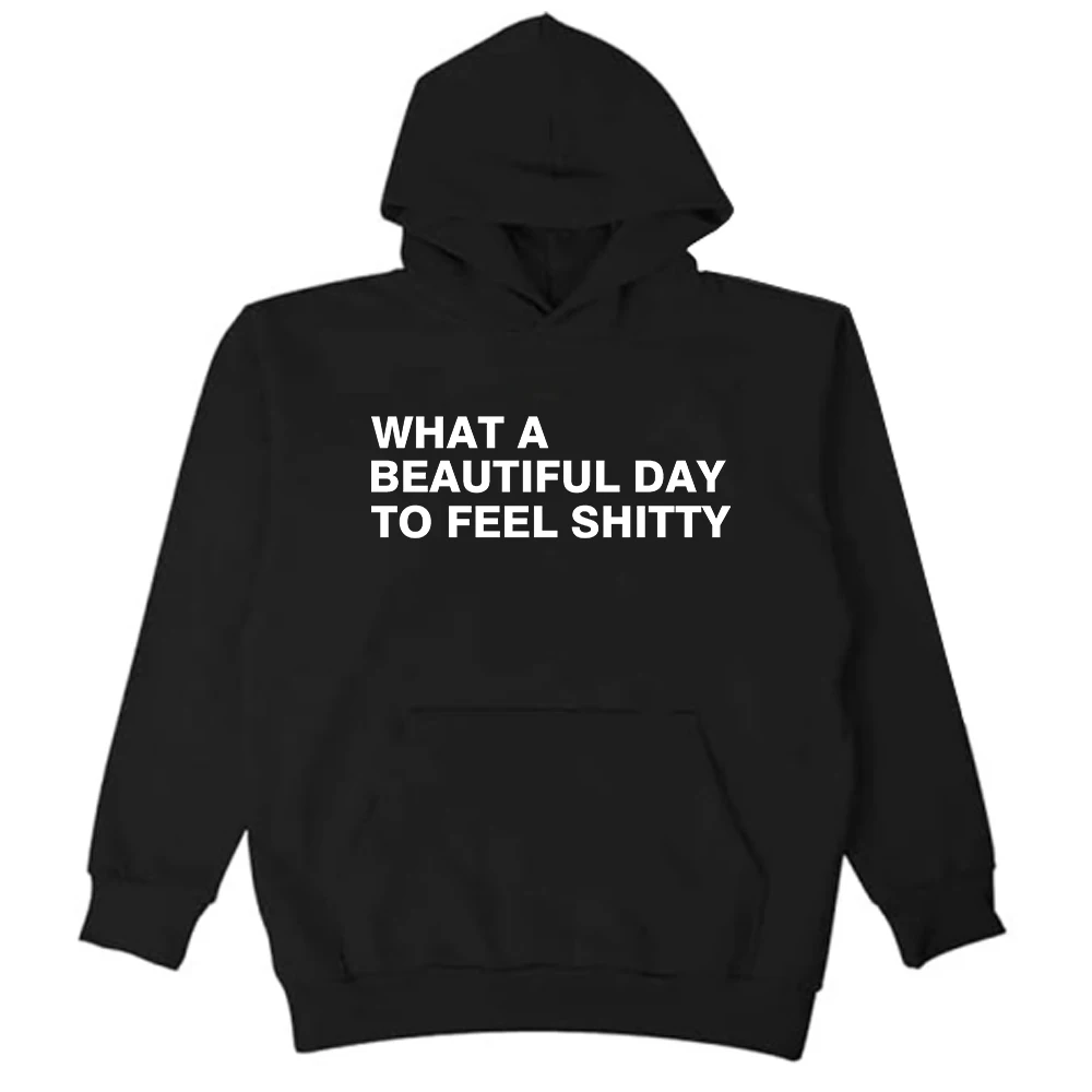 GF لورين سبنسر سميث يا ألبوم يوم جميل هوديي كم طويل ملابس الشارع الشهير الرجال النساء قمصان سويت شيرت بقلنسوة