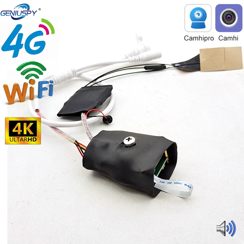 

Camhi4K 8MP 20Fps Imx415 4G Lte WIFI Network Camera Indoor 4G Mini Cam Audio ON VIF CCTV Surveillance P2P For Home Security