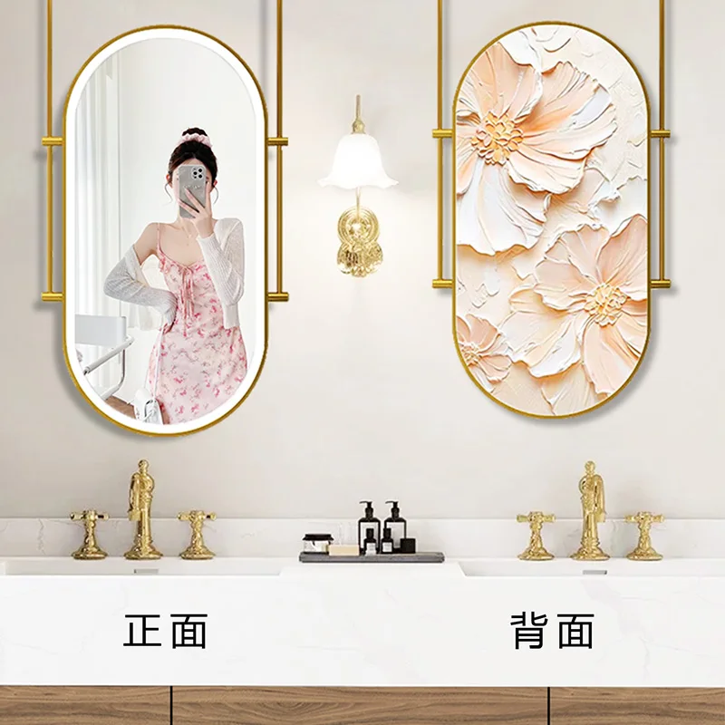 House Ornaments Room Fourth Man Decoration Home Mirror Design Wall Art Ornaments Mirrors Wall Stickers Bathroom Decor Spiegel