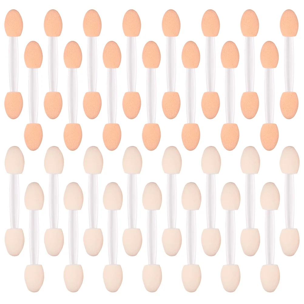 Kit per trucco applicatore con punta in spugna per pennello per ombretto a doppia estremità da 30 pezzi per strumento per miscelare ombretti da donna