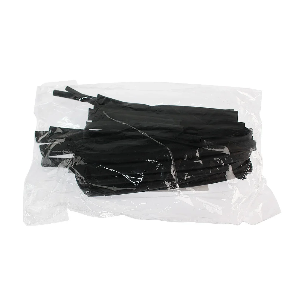 8 metros/conjunto 2:1 preto 1mm 2mm 3mm 4mm 5mm 6mm 8mm tubo termo retrátil para cabo diy conector kit de fio
