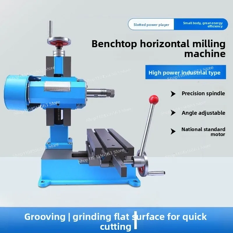 Small Multifunctional Horizontal Milling Machine, Micro-instrument, Precision Drilling and Milling Machine Bench