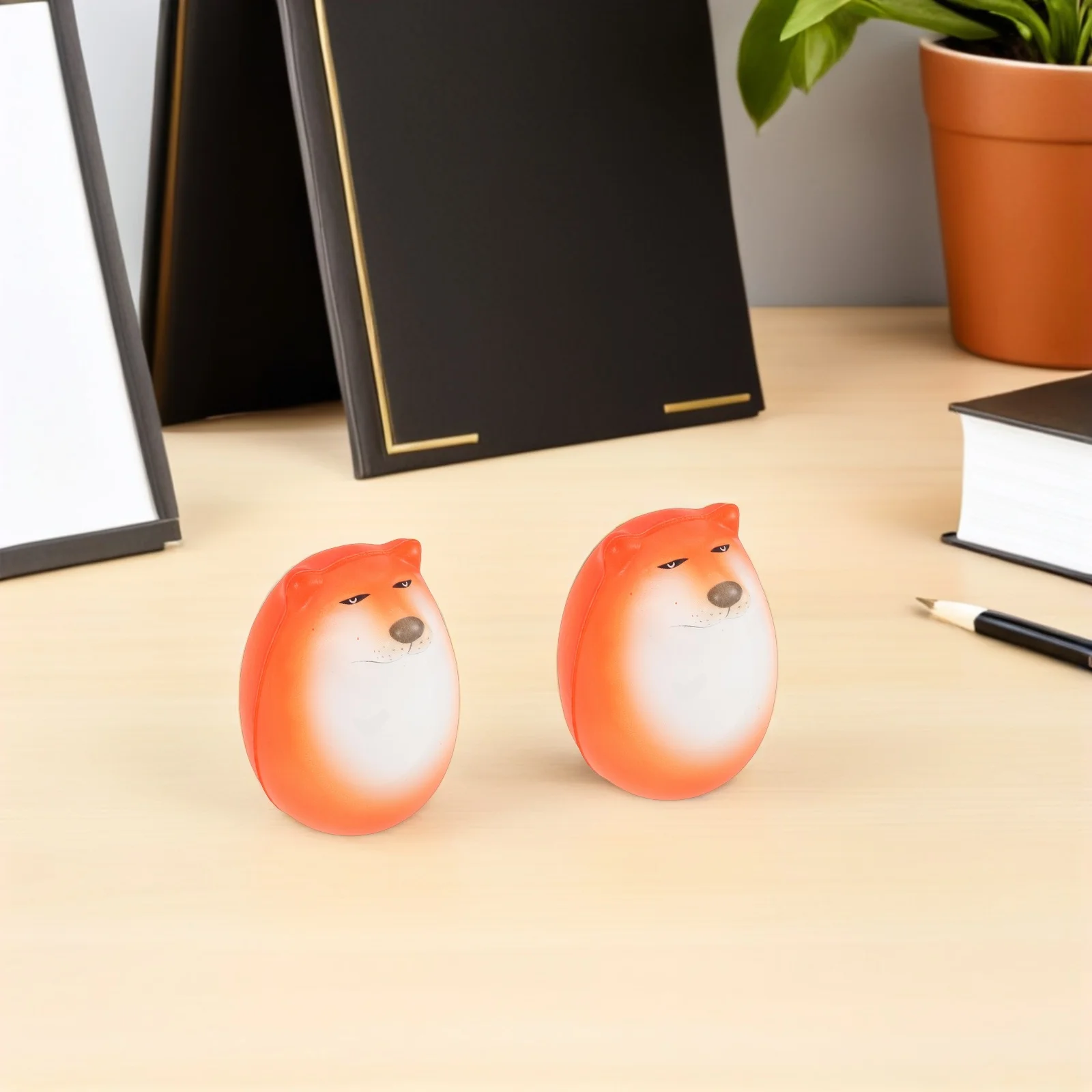 10pcs Squishy Dog Egg Slow Rising Sensory Stress Relief Fidget For Kids Teens Decompress Squeeze Party Favors Kawaii Animal