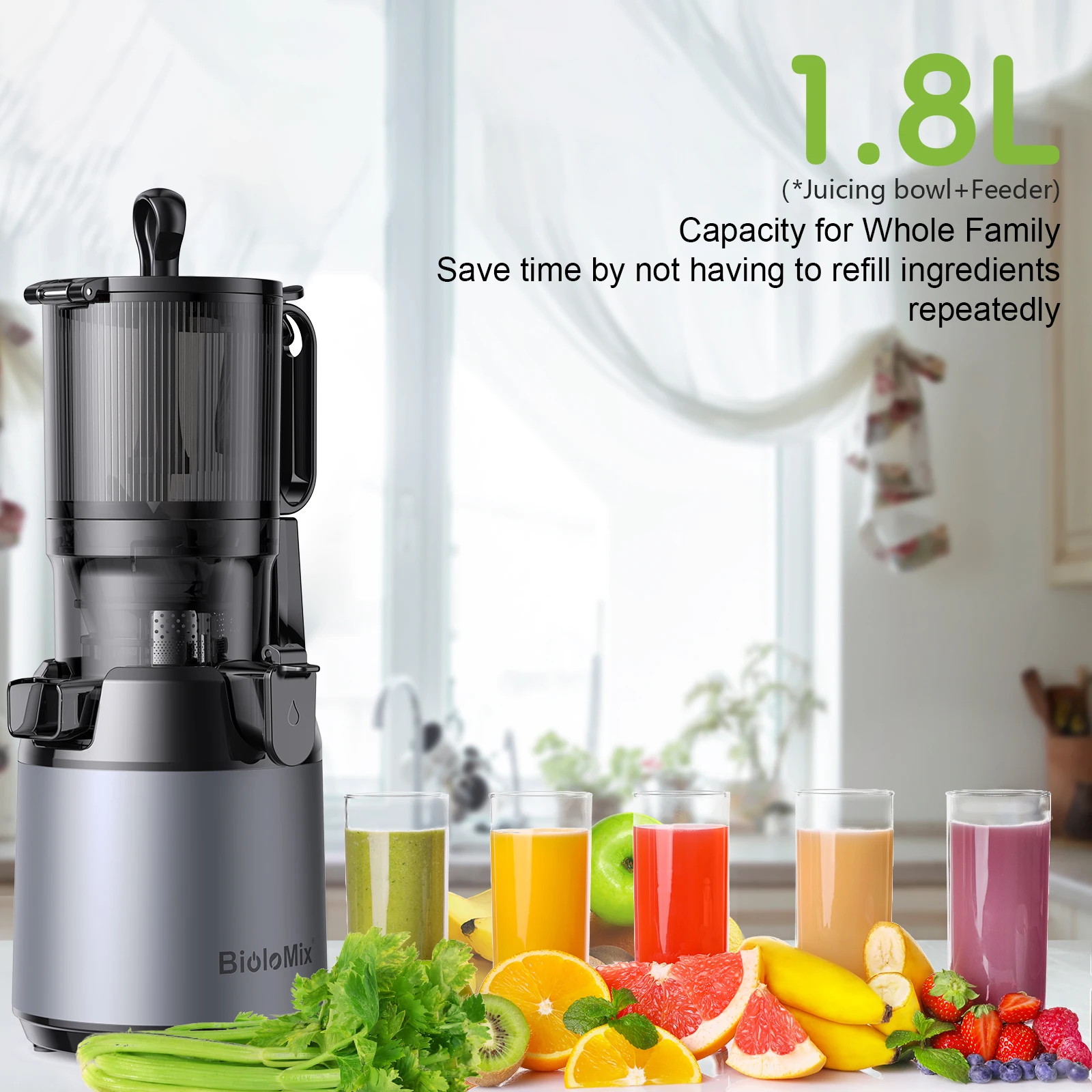 BioloMix Cold Press Juicer – 1 - Cold Press Juicer recensie en prijs