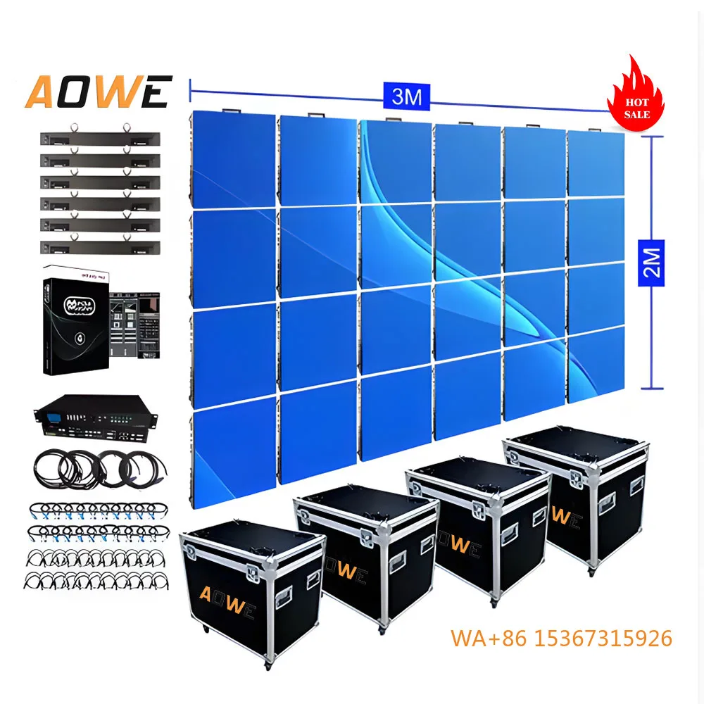 

P2.6-P4.8 Waterproof Indoor Outdoor Giant LED Video Wall for Event Rental
