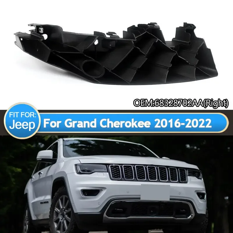 Headlight Mount Bracket For 2016-2022 Jeep Grand Cherokee Radiator Support Right and Left