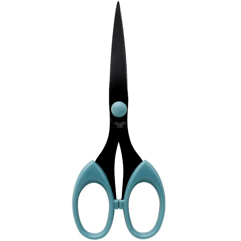 Office Scissors ins Simple Stainless Steel Small Scissors Student Stationery Large Pointed Household Tailor Handmade Scissors