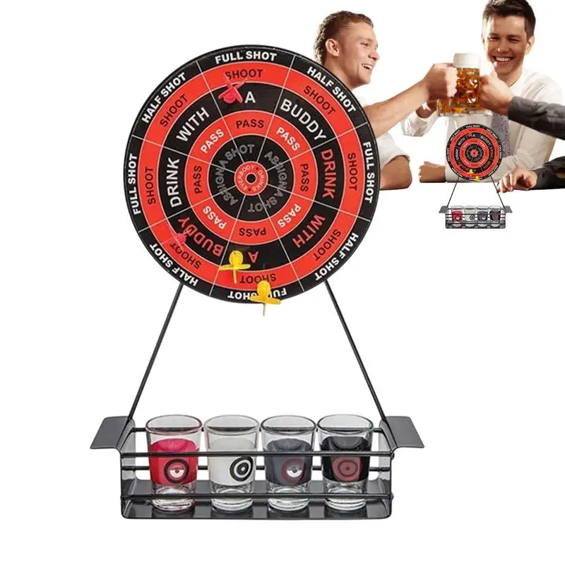 

Magnetic Dart Board Drinking Game Party Bar Magnet Dartboard Toy Magnetic Dart Board Indoor Outdoor Game For Night Drinking