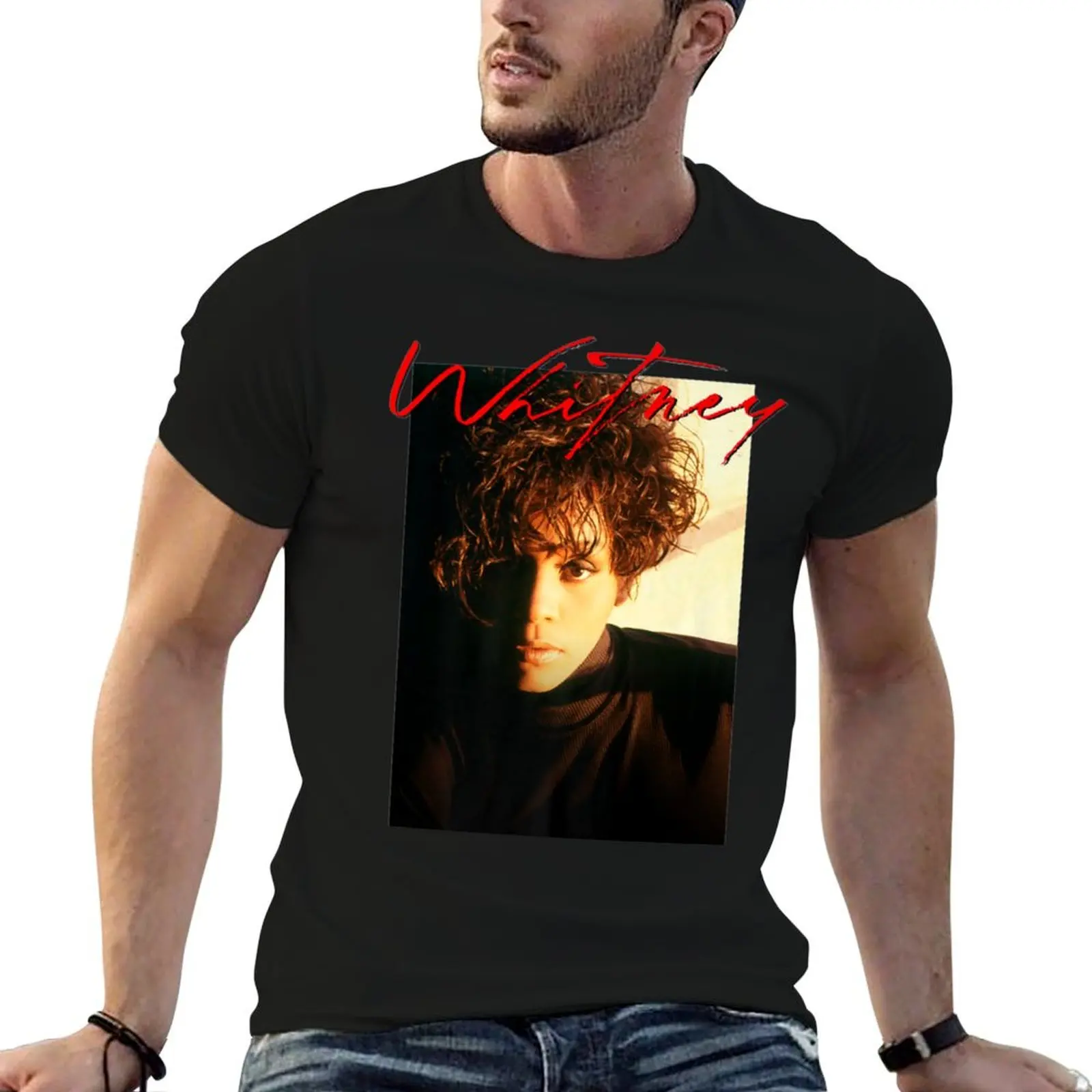 Logo Script Men And Women Whitney T-Shirt Moisture Wicking Quick Dry Tee