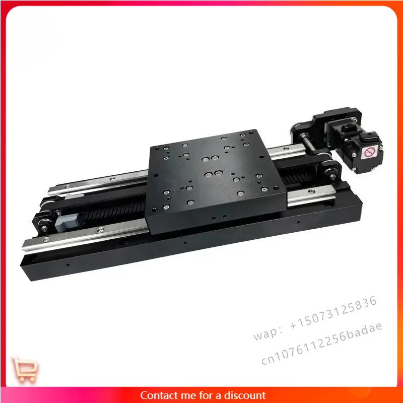 C & K High Precision Linear Sliding Platform JMXL-150 (ST200-LSTB), Motorless Drive with Electric Module Sliding Table