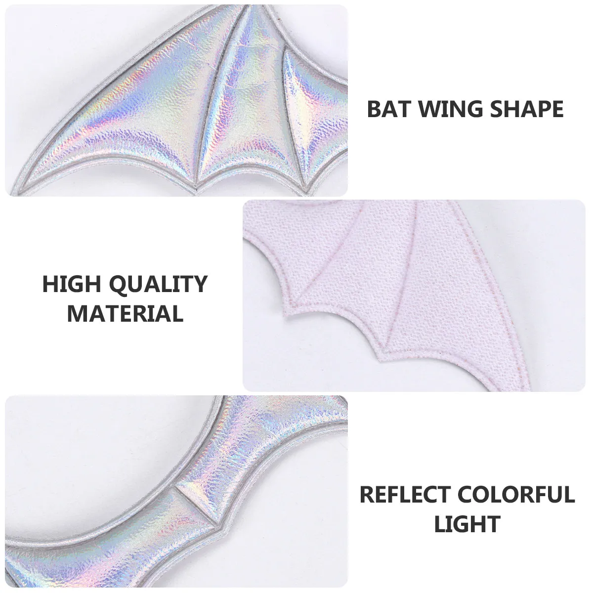 5Pcs DIY Wings Creative Shoes Accessories Clothes Ornament Shoe Decoration Hair Craft Supplies DIY Shoes Accessories