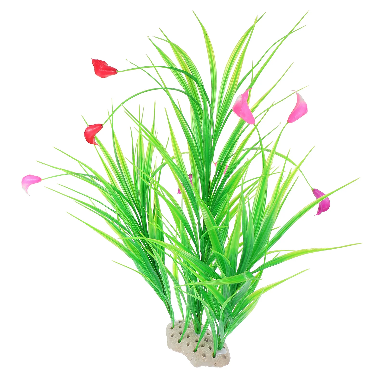

1Pcs Simulation Aquarium Plant Fish Tank Decoration Resin Landscaping Ornament Natural Lifelike Artificial Aquatic Plant