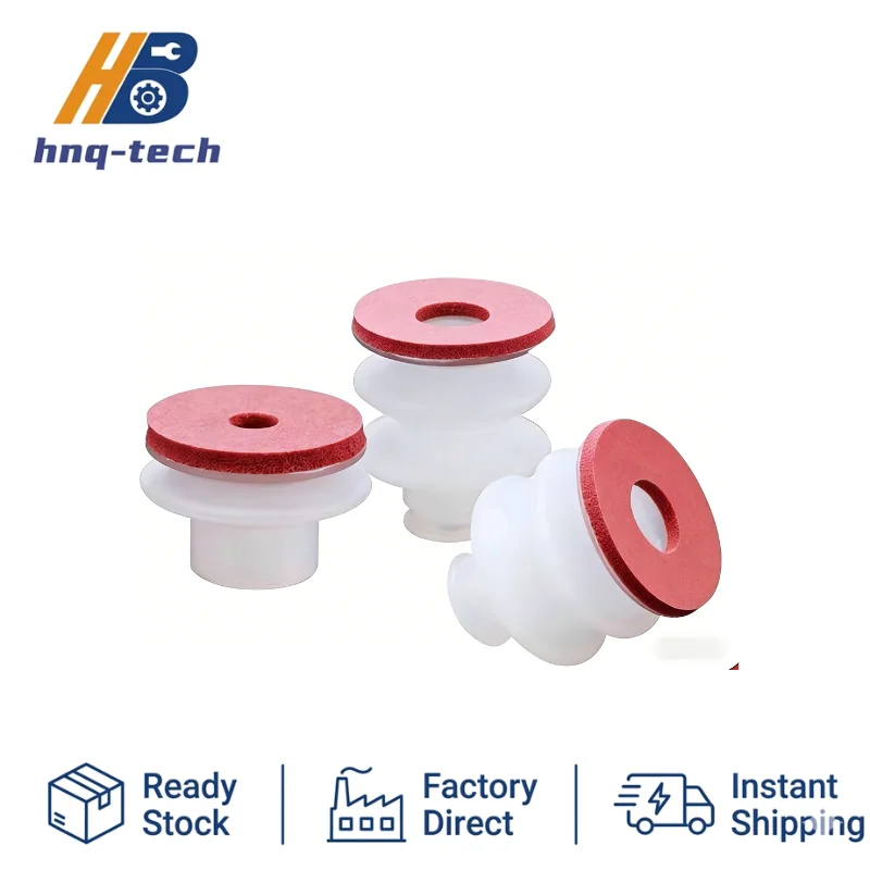 Replacement Vacuum Suction Cup Silicone Sponge Sucker DP MP 10mm for Pneumatic Manipulator Industrial Robotic Arm Accessories