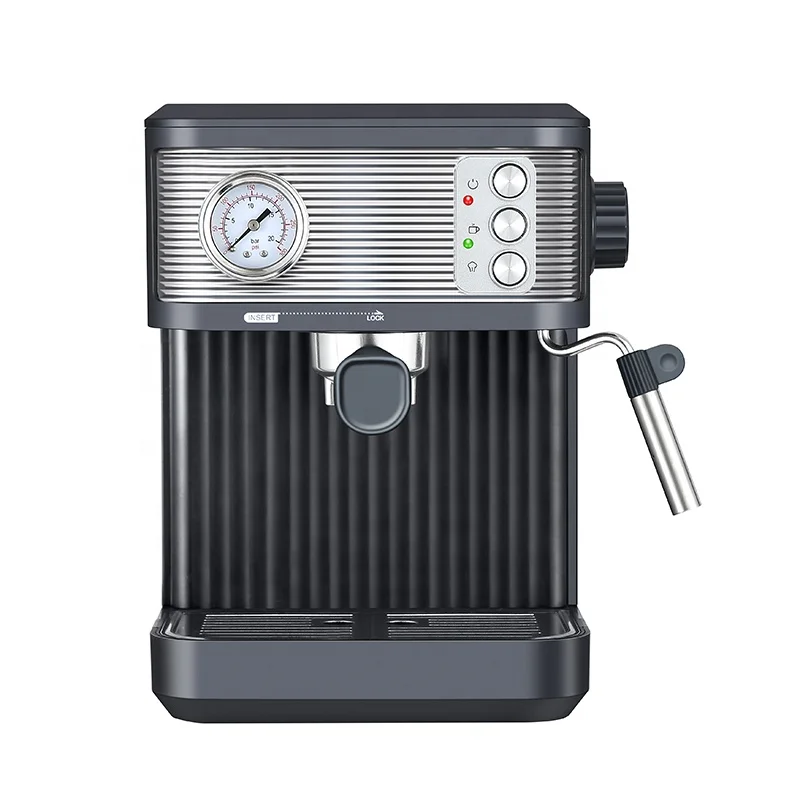 

ST High Quality 1.7L 850W 15Bar Portable Pressure Semi Automatic Electric Coffee Maker Espresso Machine