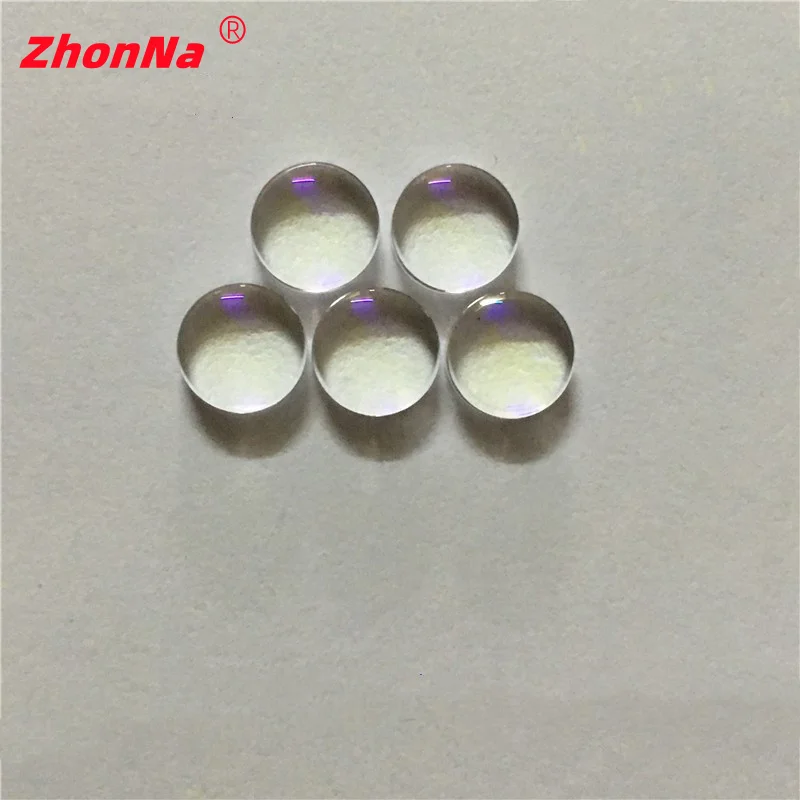 Diameter16mm High Quality Laser Focusing Lens Focal Length F40mmThickness 3mm DIY Optical Condenser Lens Spherical Glass Lens1PC