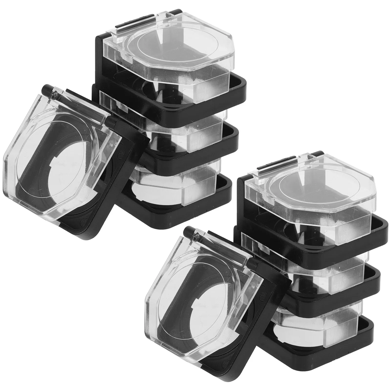 

8Pcs Clear Pushbutton Switch Cover Protector Dustproof Waterproof Safety Guard for 22Mm Stop Button Control