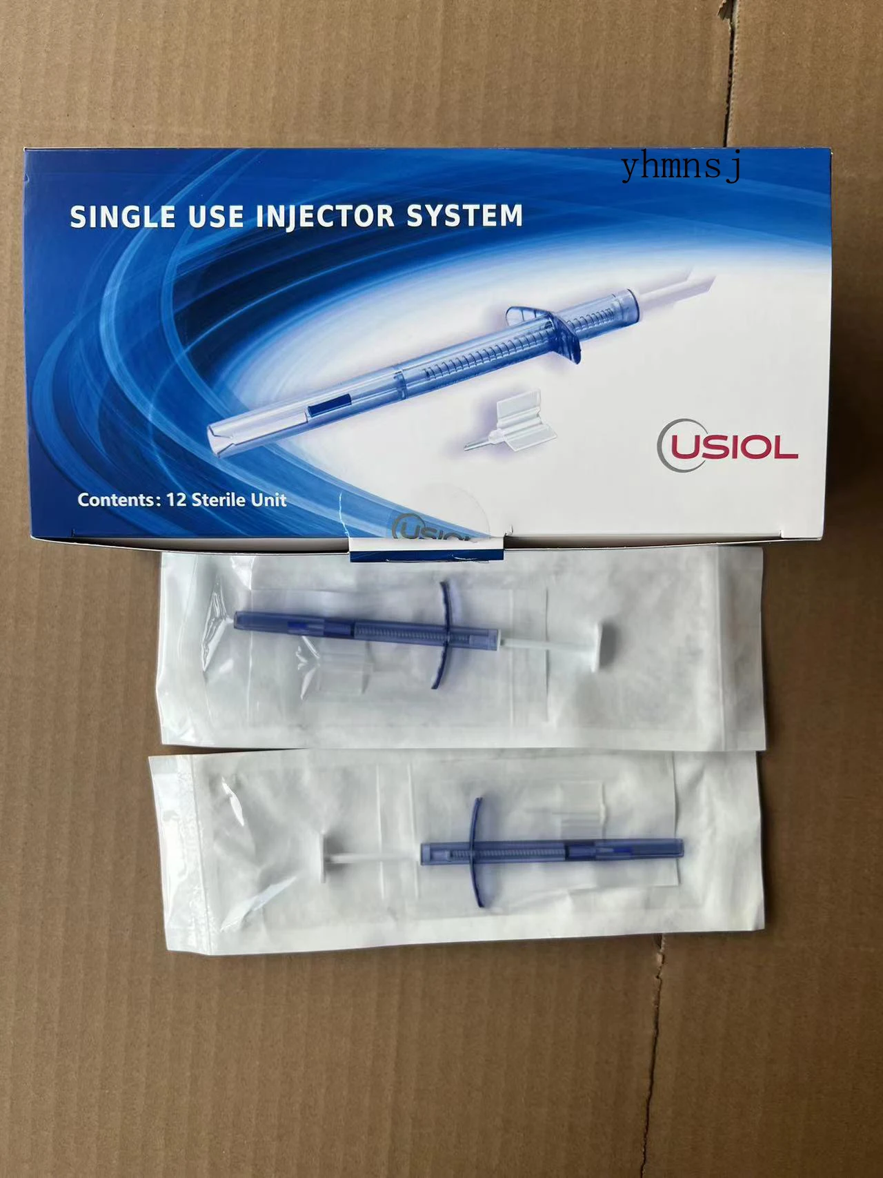 زرع كريستالي صناعي قابل للطي ، UVISION US-Injector ، أداة العيون المساعدة قضيب الدفع ، المواد الاستهلاكية