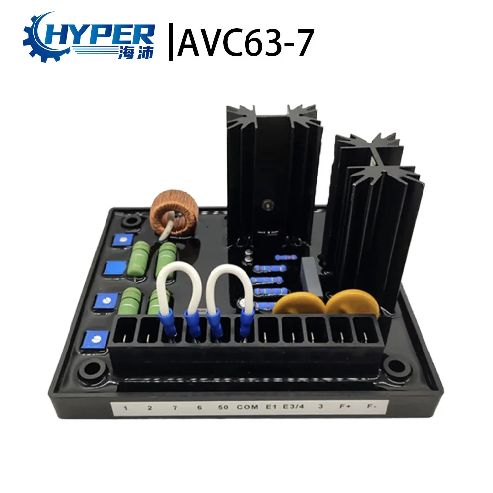 AVC63-7 Basle Replacement Automatic Voltage Regulator 100-280VAC Brushless Type Generator Genset Parts Accessories High Quality