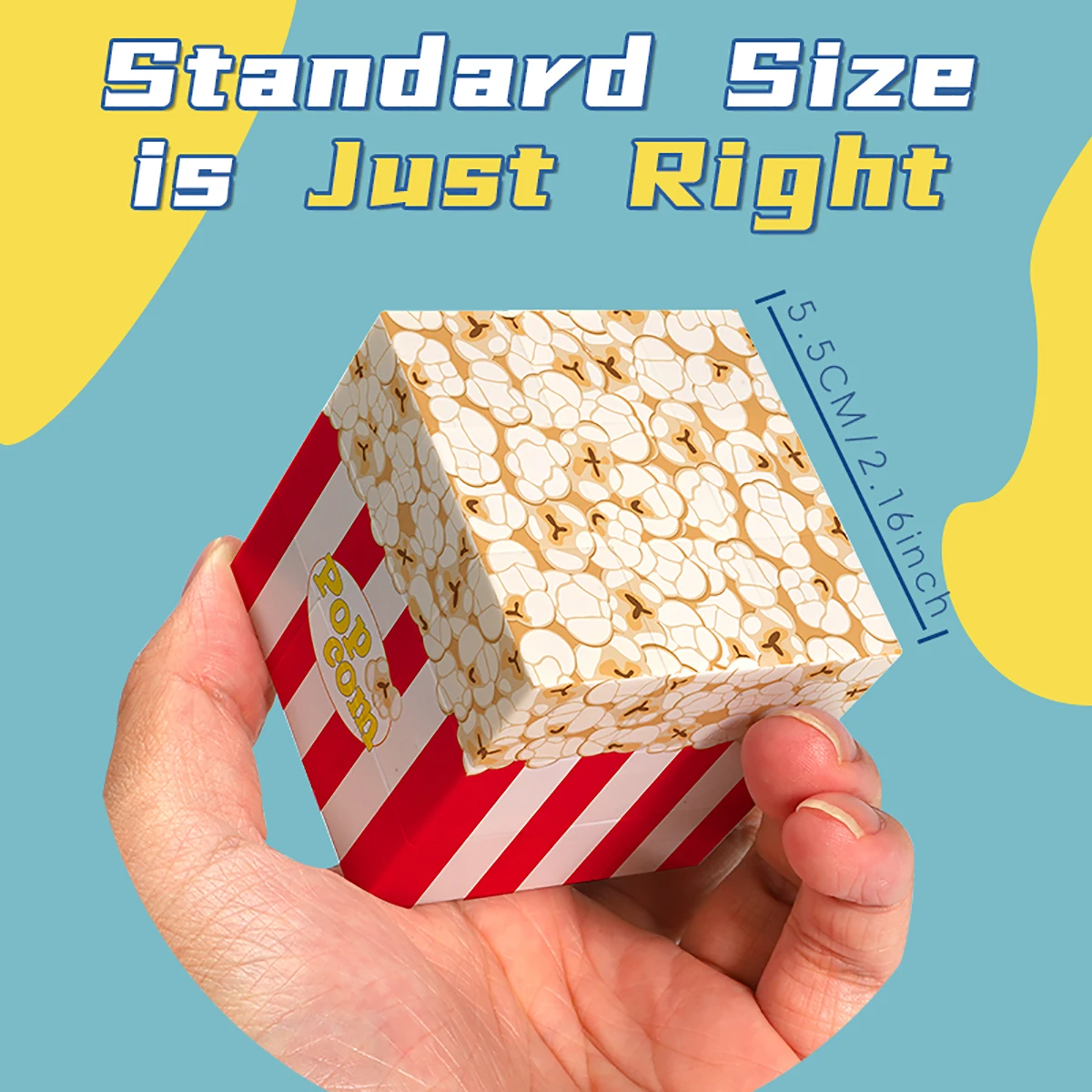 Cubo mágico 3x3x3, palomitas de maíz UV 3D, pintura en Color, rompecabezas divertido para aliviar el estrés, juego profesional de velocidad suave, juguetes para niños, regalos